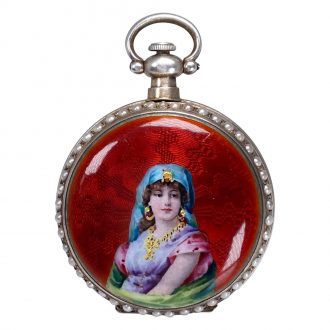 Swiss center seconds watch for the Chinese market Circa 1890