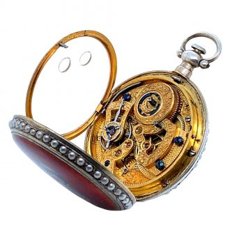 Swiss center seconds watch for the Chinese market Circa 1890