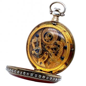 Swiss center seconds watch for the Chinese market Circa 1890