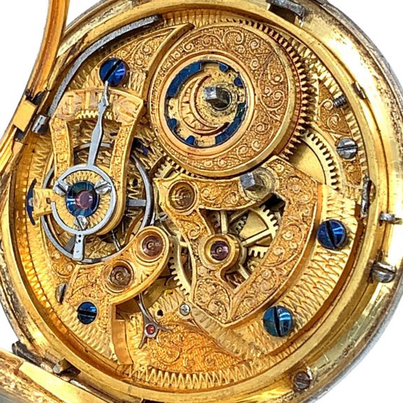 Swiss center seconds watch for the Chinese market Circa 1890 Swiss center seconds watch for the Chinese market Circa 1890