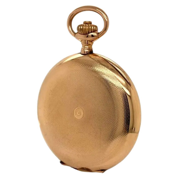 German 14K rose gold hunting cased lever watch Circa 1915 German 14K rose gold hunting cased lever watch Circa 1915