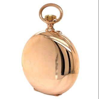 German rose gold quarter repeating lever watch Circa 1910