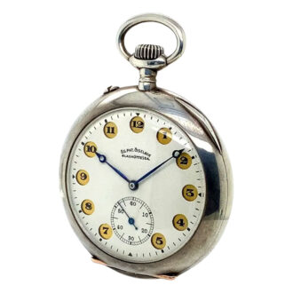 German silver lever with patented jump hours Circa 1922