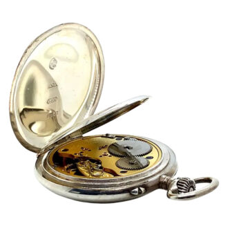 German silver lever with patented jump hours Circa 1922