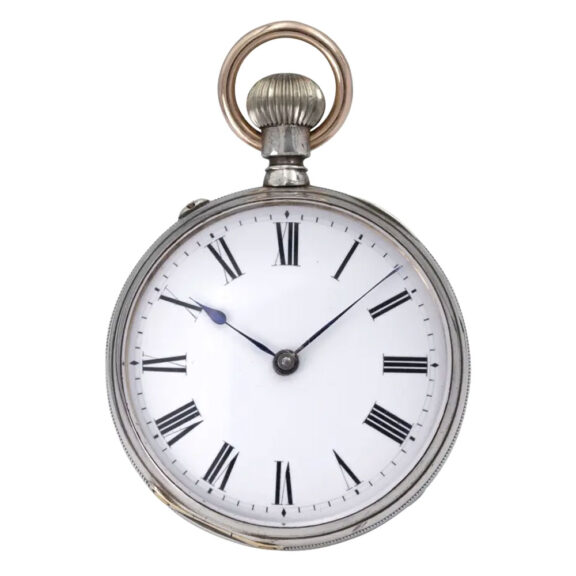 German silver historically interesting lever watch Circa 1875 German silver historically interesting lever watch Circa 1875