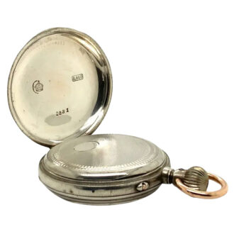 German silver historically interesting lever watch Circa 1875