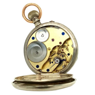German silver historically interesting lever watch Circa 1875