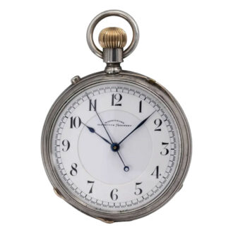 German silver historically important lever watch Circa 1880