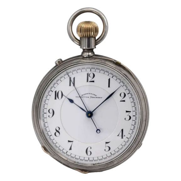 German silver historically important lever watch Circa 1880