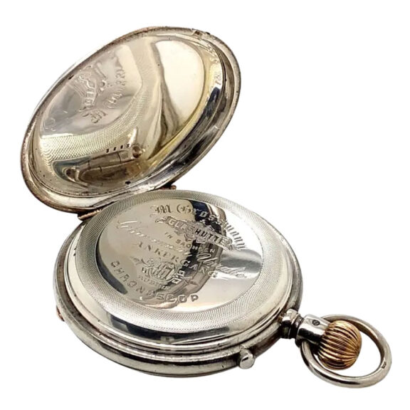 German silver historically important lever watch Circa 1880 German silver historically important lever watch Circa 1880