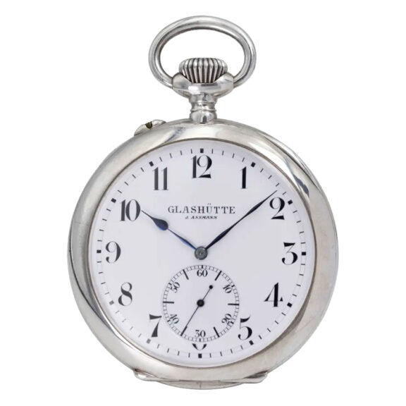 German silver open faced lever observation watch Circa 1913 German silver open faced lever observation watch Circa 1913