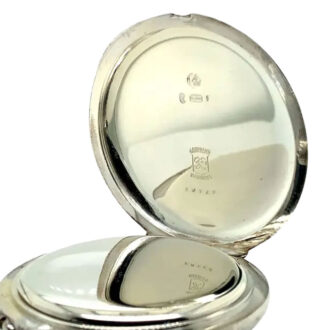 German silver open faced lever observation watch Circa 1913 German silver open faced lever observation watch Circa 1913