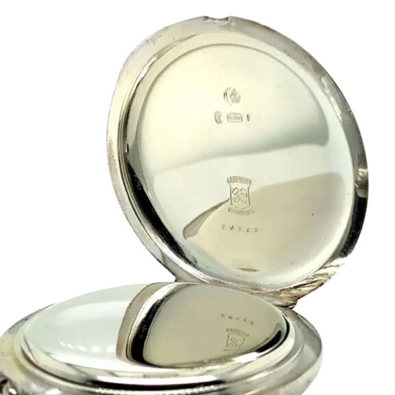 German silver open faced lever observation watch Circa 1913 German silver open faced lever observation watch Circa 1913