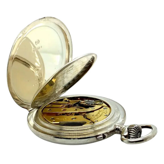 German silver open faced lever observation watch Circa 1913 German silver open faced lever observation watch Circa 1913