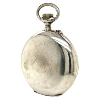 German silver open faced lever observation watch Circa 1912