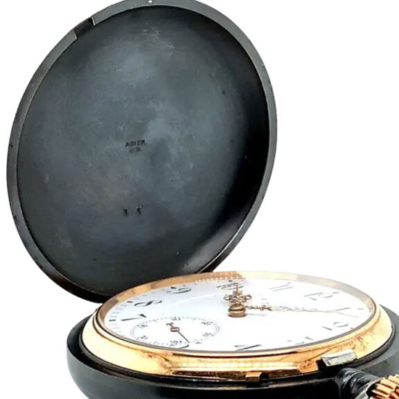 German extremely rare gunmetal chronometer Circa 1905 German extremely rare gunmetal chronometer Circa 1905