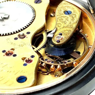 German extremely rare gunmetal chronometer Circa 1905