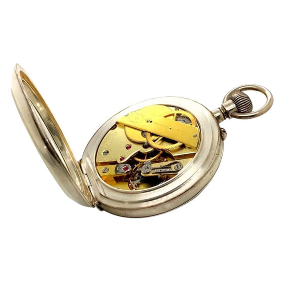 Swiss silver observation watch with 40h power reserve Circa 1919 Swiss silver observation watch with 40h power reserve Circa 1919