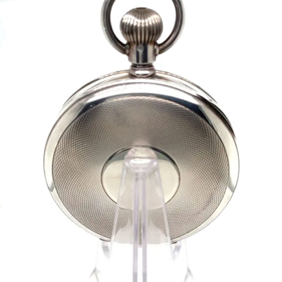 Rare Swiss sterling silver chronometer pocket watch Circa 1965 Rare Swiss sterling silver chronometer pocket watch Circa 1965