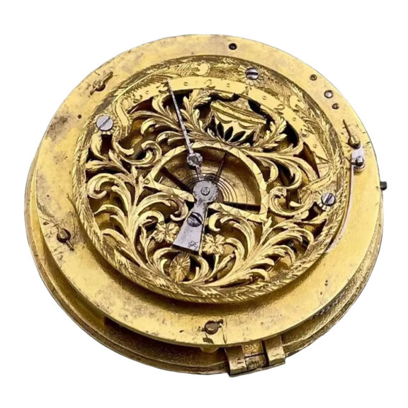 Rare South German silver open faced cylinder watch Circa 1810 Rare South German silver open faced cylinder watch Circa 1810