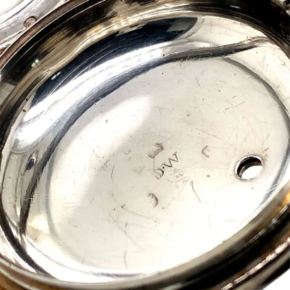 English high quality silver key wind chronometer Circa 1803 English high quality silver key wind chronometer Circa 1803