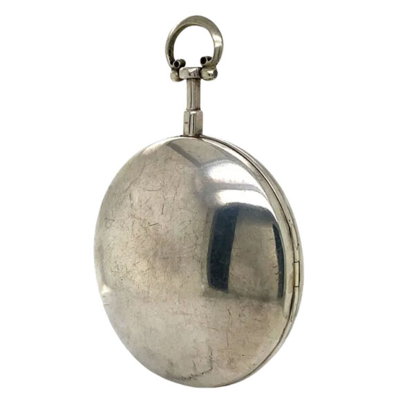 German museum quality silver center seconds watch Circa 1850 German museum quality silver center seconds watch Circa 1850