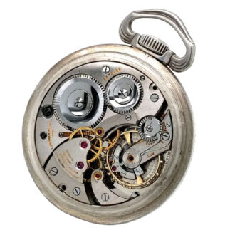 Rare Swiss sterling silver lever navigation watch Circa 1940 Rare Swiss sterling silver lever navigation watch Circa 1940