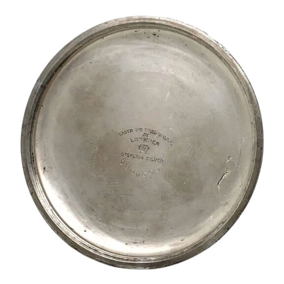 Rare Swiss sterling silver lever navigation watch Circa 1940 Rare Swiss sterling silver lever navigation watch Circa 1940