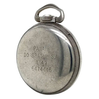 Rare Swiss sterling silver lever navigation watch Circa 1940 Rare Swiss sterling silver lever navigation watch Circa 1940