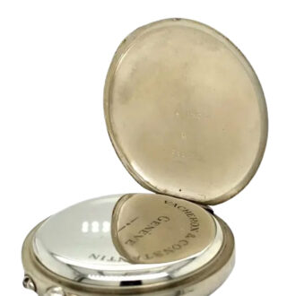 Swiss silver open faced lever observation watch Circa 1924