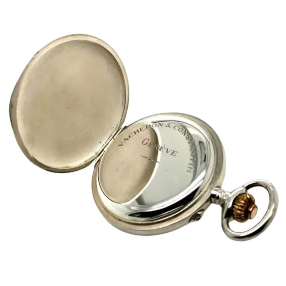 Swiss silver open faced lever observation watch Circa 1924 Swiss silver open faced lever observation watch Circa 1924