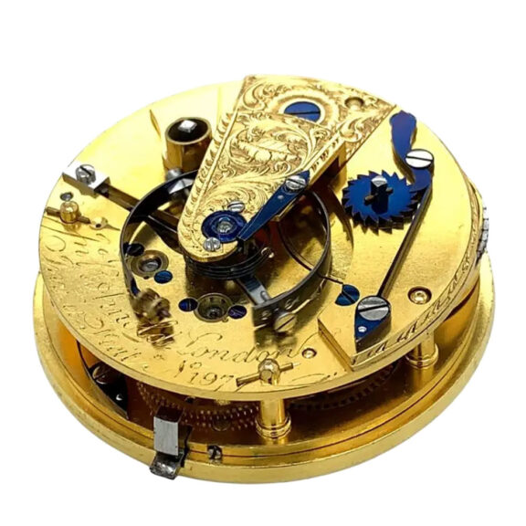English silver open faced rare deck chronometer Circa 1804 English silver open faced rare deck chronometer Circa 1804