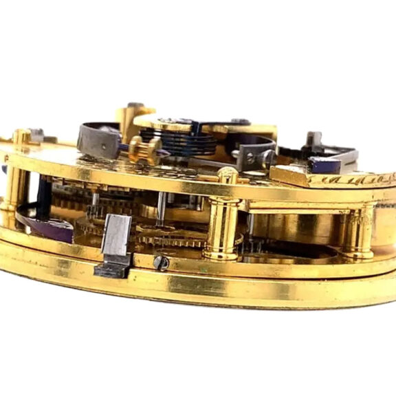English silver open faced rare deck chronometer Circa 1804 English silver open faced rare deck chronometer Circa 1804