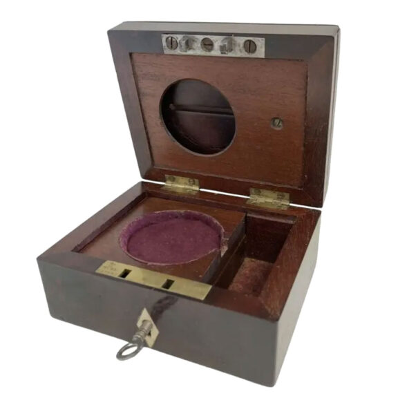 English silver open faced rare deck chronometer Circa 1804 English silver open faced rare deck chronometer Circa 1804