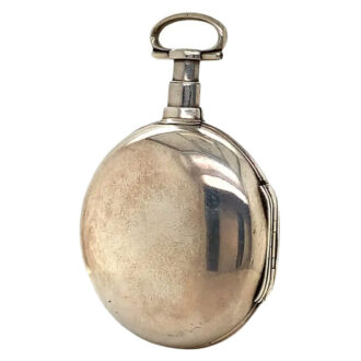 English silver open faced rare deck chronometer Circa 1804