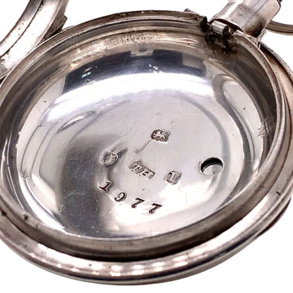 English silver open faced rare deck chronometer Circa 1804 English silver open faced rare deck chronometer Circa 1804