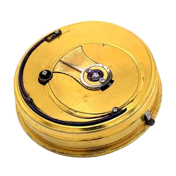 English silver pair cased chronometer pocket watch Circa English silver pair cased chronometer pocket watch Circa