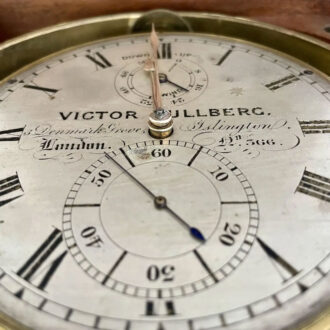 English chronometer with 56 hour power reserve Circa 1860