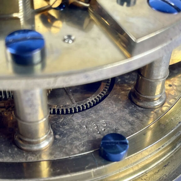 English chronometer with 56 hour power reserve Circa 1860 English chronometer with 56 hour power reserve Circa 1860