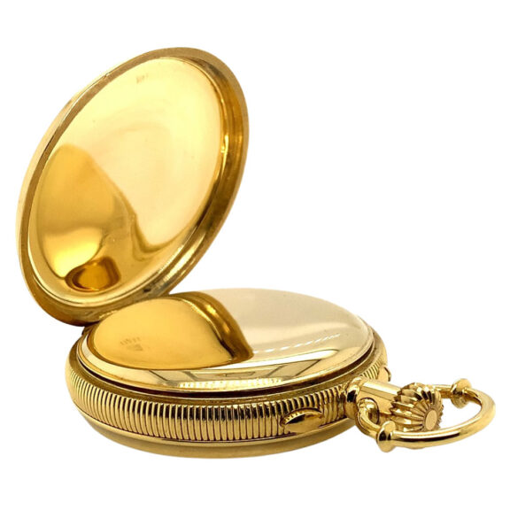 Swiss 18K gold jumping seconds precision watch Circa 1890 Swiss 18K gold jumping seconds precision watch Circa 1890