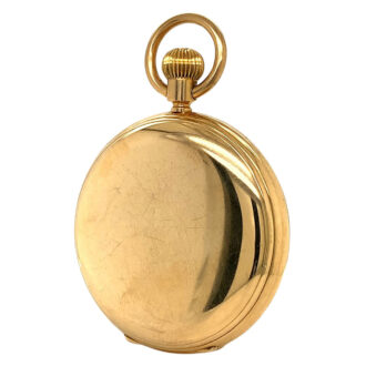 English gold precision watch with 36h power reserve Circa 1910