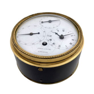 English rare experimental chronometer with date Circa 1790