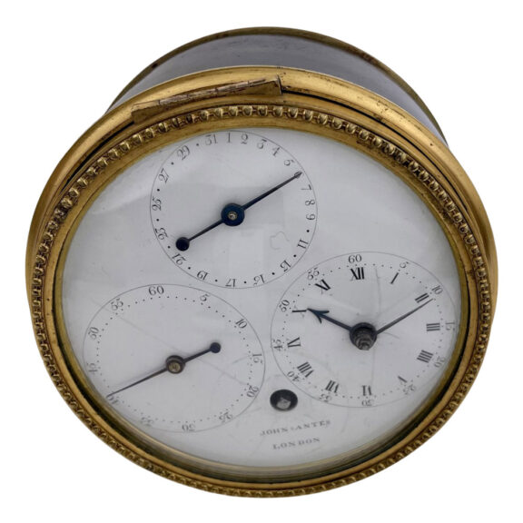 English rare experimental chronometer with date Circa 1790 English rare experimental chronometer with date Circa 1790