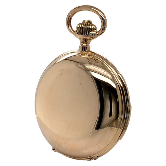 Swiss 14K gold repeating Jacquemarts automaton Circa 1900 Swiss 14K gold repeating Jacquemarts automaton Circa 1900