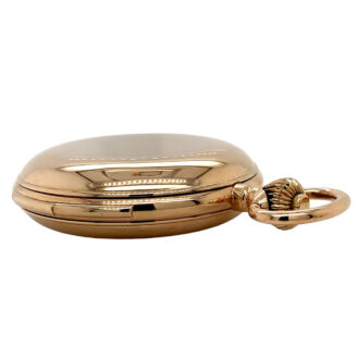 Swiss 14K gold repeating Jacquemarts automaton Circa 1900 Swiss 14K gold repeating Jacquemarts automaton Circa 1900