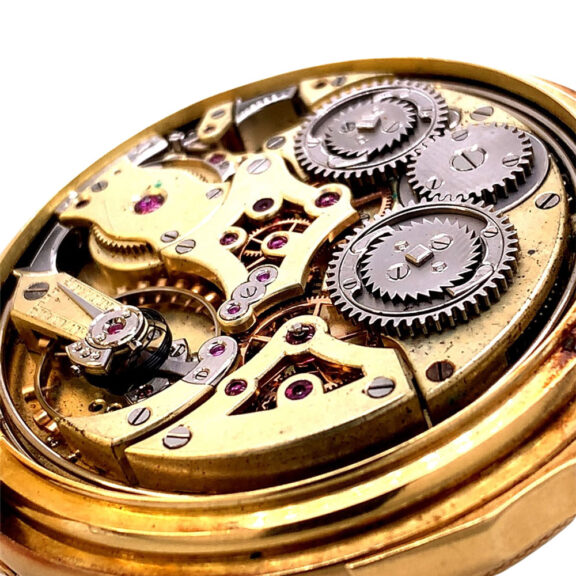 Impressive French gold repeating chronograph Circa 1863 Impressive French gold repeating chronograph Circa 1863