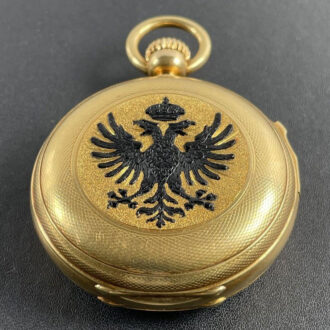 Impressive French gold repeating chronograph Circa 1863