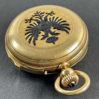 Impressive French gold repeating chronograph Circa 1863