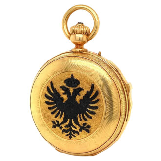 Impressive French gold repeating chronograph Circa 1863