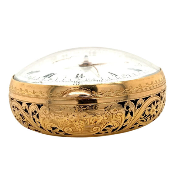 English gold museum quality pair cased duplex Circa 1806 English gold museum quality pair cased duplex Circa 1806